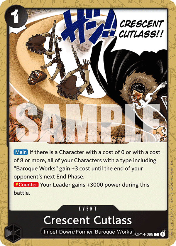 Crescent Cutlass full card art