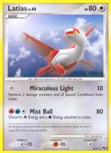 Latias · POP Series 7 Pokémon card