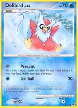 Delibird · POP Series 7 Pokémon card
