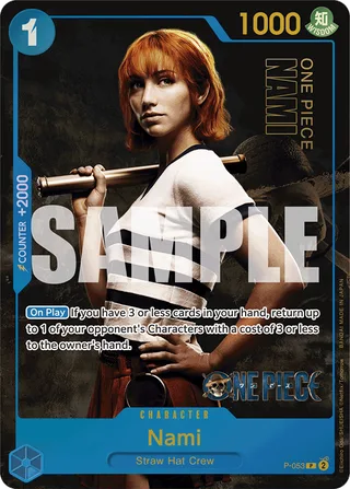 Nami (Nami Deck) #P-053-nami-deck · Learn Together Deck Set One Piece card