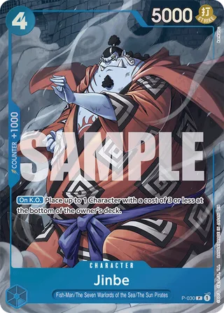 Jinbe (Premium Card Collection -BANDAI CARD GAMES Fest. 23-24 Edition-) #P-030-premium-card-collection-bandai-card-games-fest-23-24-edition · One Piece Promotion Cards One Piece card