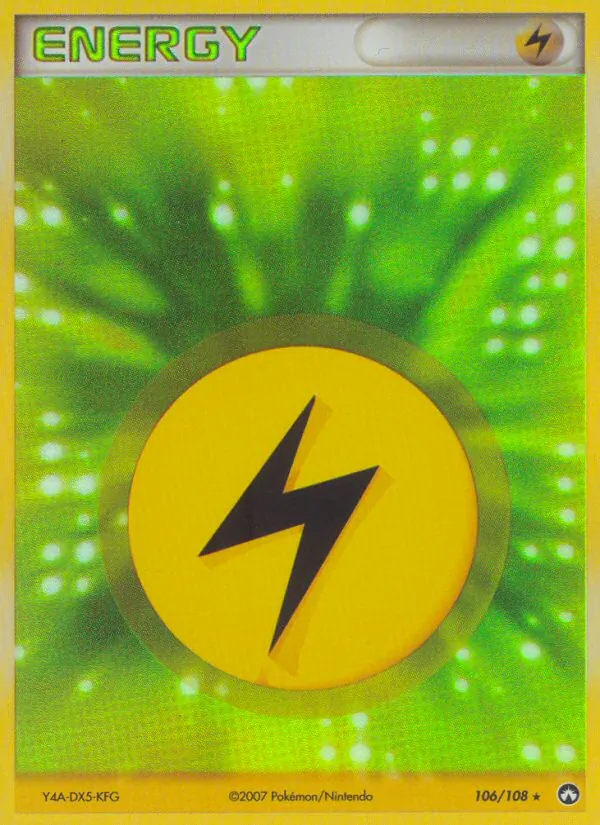 Lightning Energy full card art