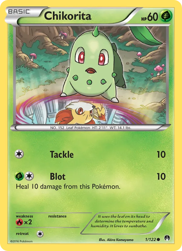 Chikorita full card art