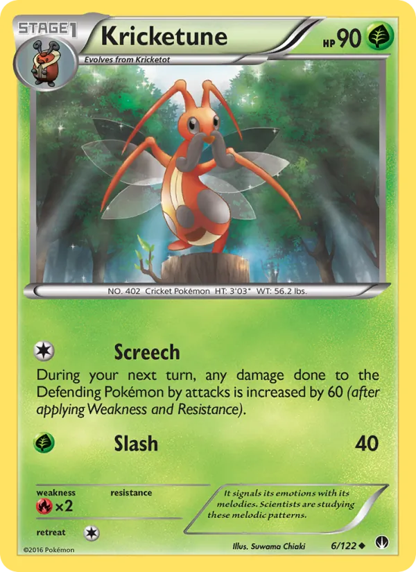 Kricketune full card art