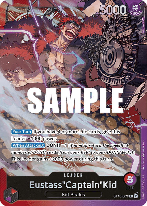 Eustass"Captain"Kid full card art