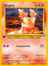 Slugma · Neo Destiny Pokémon card