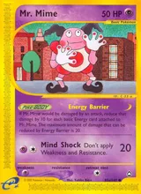 Mr. Mime · Aquapolis Pokémon card