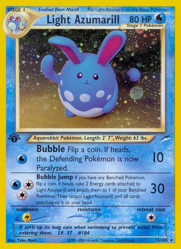 Light Azumarill full card art