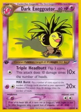 Dark Exeggutor · Neo Destiny Pokémon card