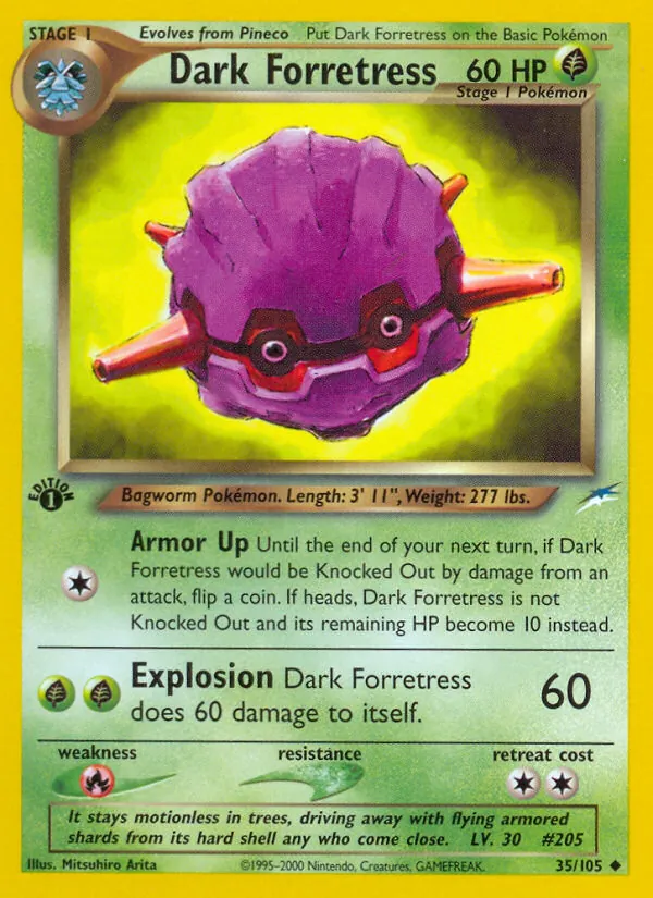 Dark Forretress full card art