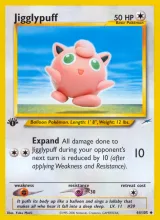 Jigglypuff · Neo Destiny Pokémon card
