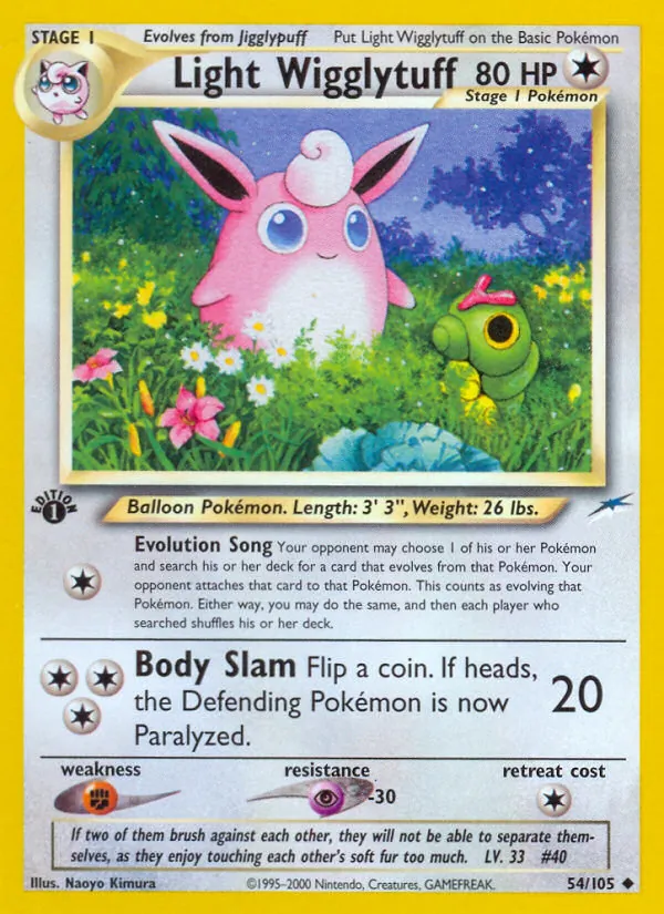Light Wigglytuff full card art