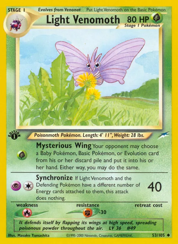 Light Venomoth full card art