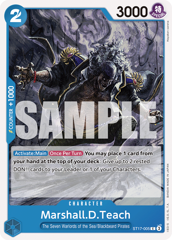 Marshall.D.Teach full card art