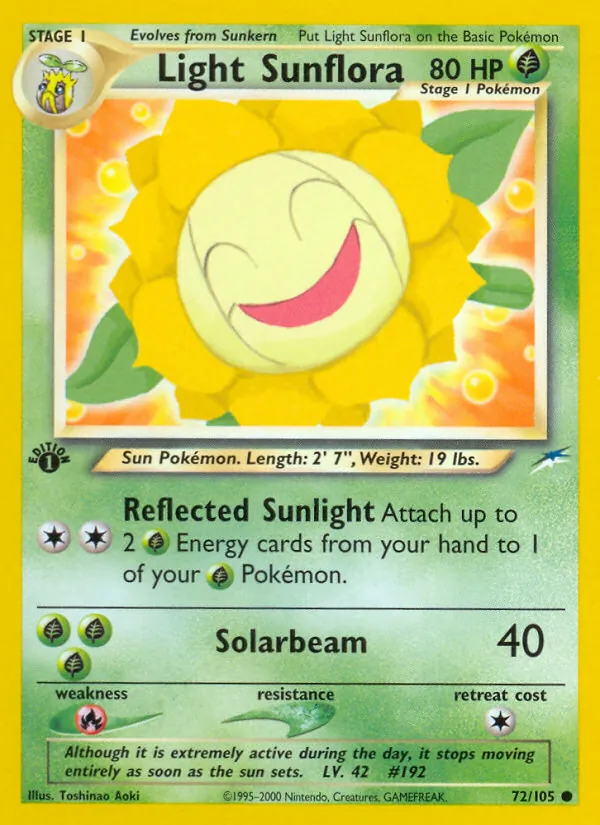 Light Sunflora full card art