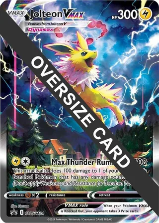 Jolteon VMAX - SWSH184 #SWSH184 · Jumbo cards Pokémon card