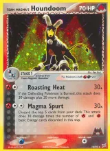 Team Magma's Houndoom · Team Magma vs Team Aqua Pokémon card