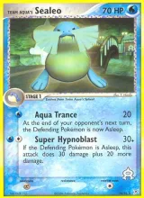 Team Aqua's Sealeo · Team Magma vs Team Aqua Pokémon card