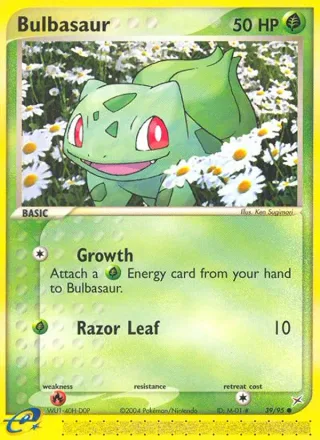 Bulbasaur #39 · Team Magma vs Team Aqua Pokémon card