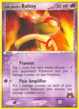 Team Magma's Baltoy · Team Magma vs Team Aqua Pokémon card