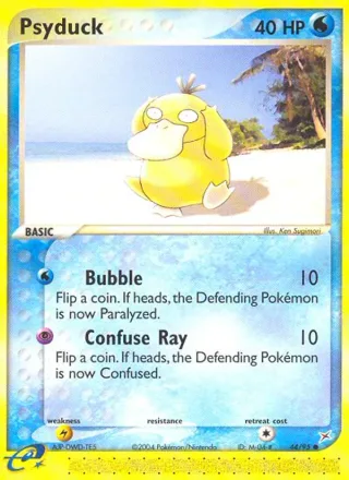 Psyduck #44 · Team Magma vs Team Aqua Pokémon card