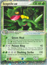 Sceptile ex · Team Magma vs Team Aqua Pokémon card