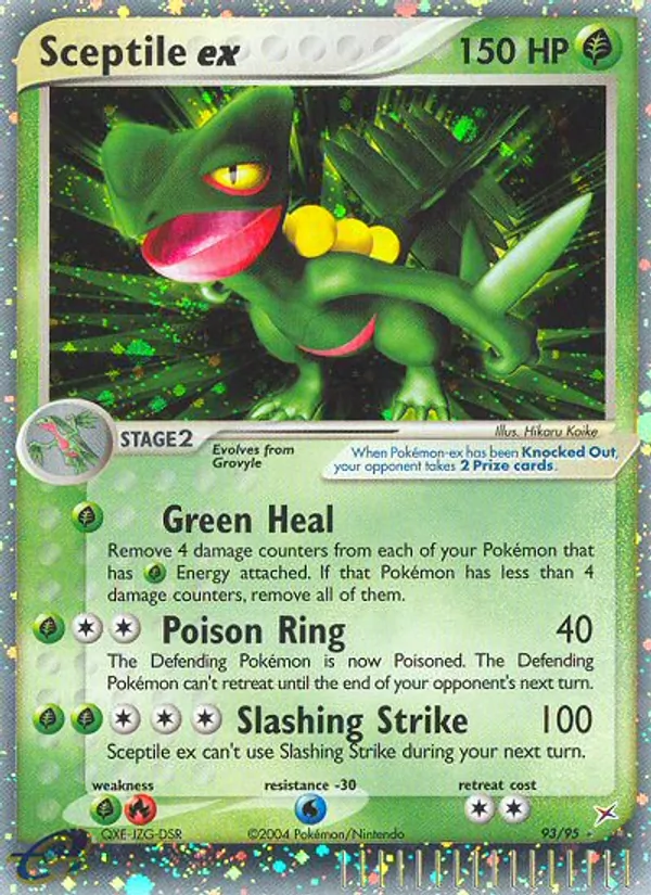 Sceptile ex full card art