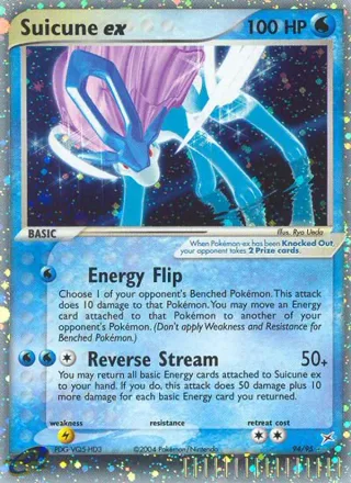 Suicune ex #94 · Team Magma vs Team Aqua Pokémon card