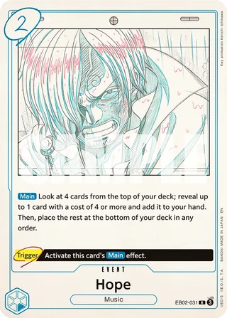 Hope #EB02-031 · Extra Booster: Anime 25th Collection One Piece card