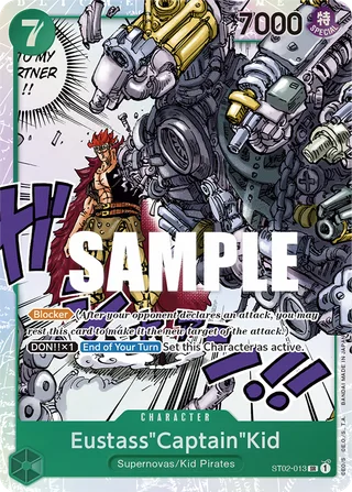 Eustass"Captain"Kid #ST02-013 · ST-02: Starter Deck 2 Worst Generation One Piece card