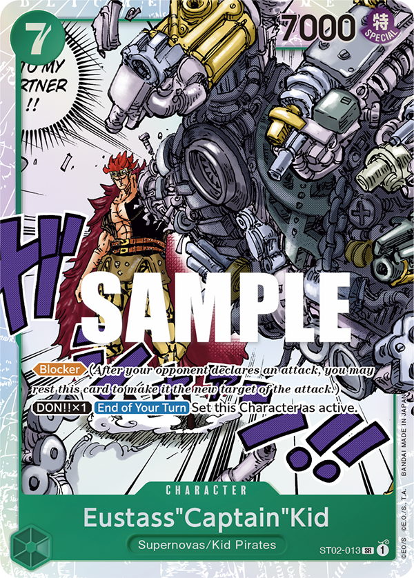 Eustass"Captain"Kid full card art