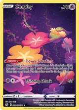 Comfey · Crown Zenith Galarian Gallery Pokémon card