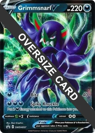 Grimmsnarl V - SWSH057 #SWSH057 · Jumbo cards Pokémon card