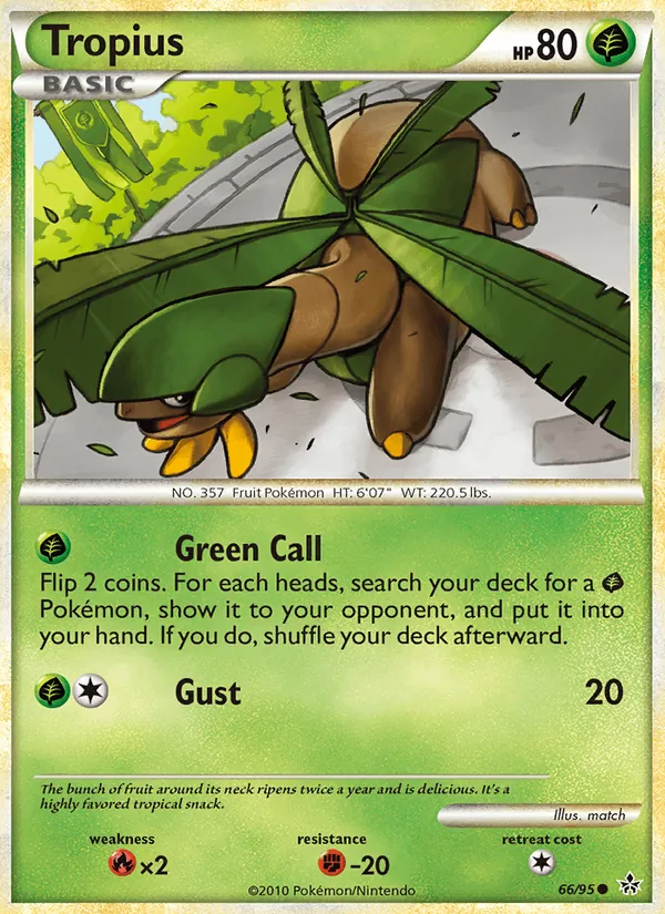 Tropius full card art