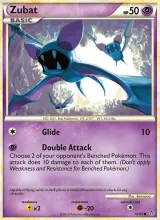 Zubat · Unleashed Pokémon card