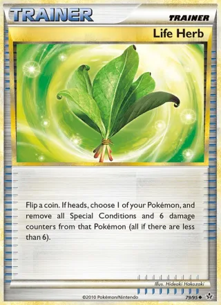 Life Herb #79 · Unleashed Pokémon card