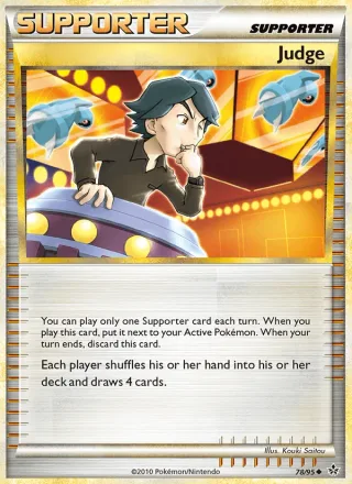 Judge #78 · Unleashed Pokémon card