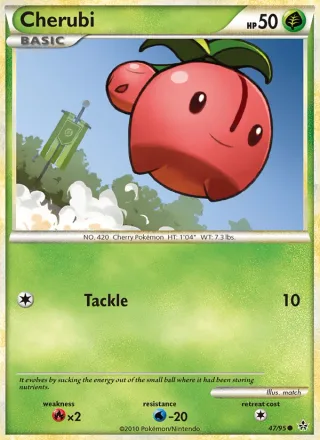 Cherubi #47 · Unleashed Pokémon card