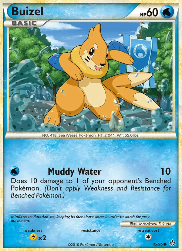 Buizel full card art