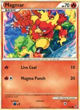 Magmar · Unleashed Pokémon card