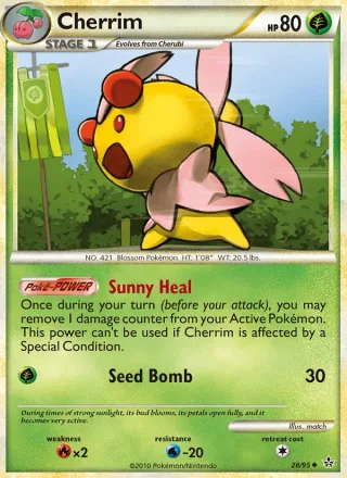 Cherrim #28 · Unleashed Pokémon card