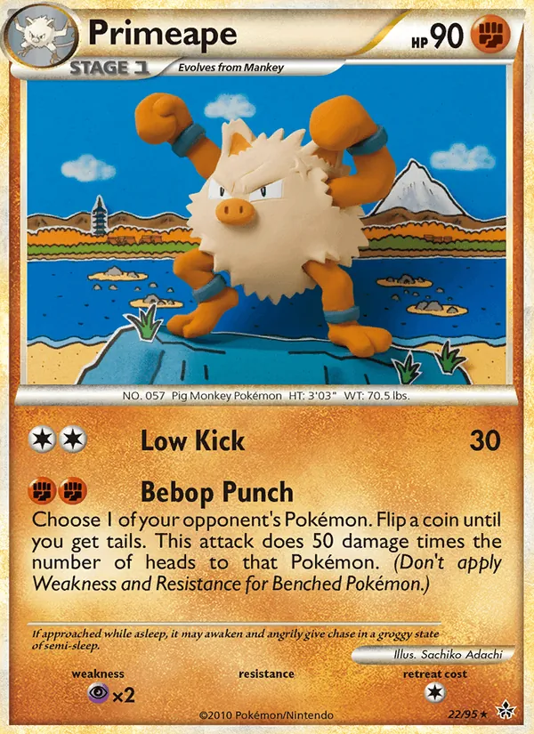Primeape full card art