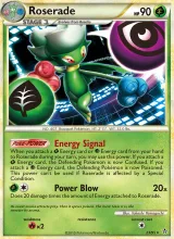 Roserade · Unleashed Pokémon card
