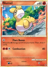 Numel · Unleashed Pokémon card
