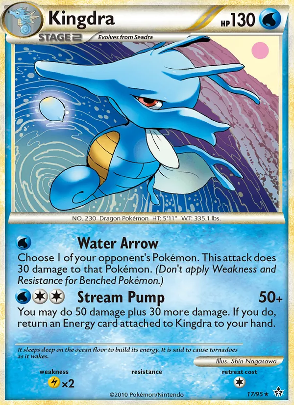 Kingdra full card art