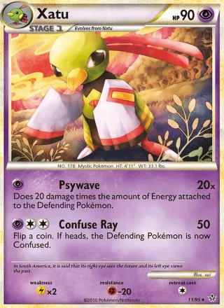 Xatu #11 · Unleashed Pokémon card