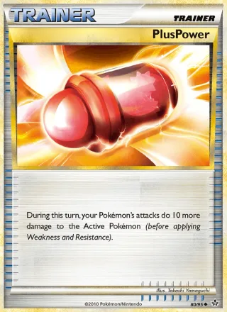 PlusPower #80 · Unleashed Pokémon card