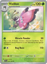 Vivillon · Scarlet & Violet Pokémon card