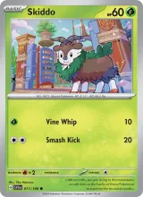 Skiddo · Scarlet & Violet Pokémon card