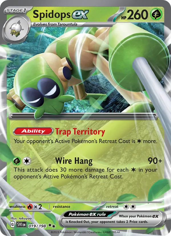 Spidops ex full card art